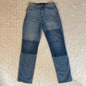 Womens Hollister  2 tone Jeans sz 25 x27 1R